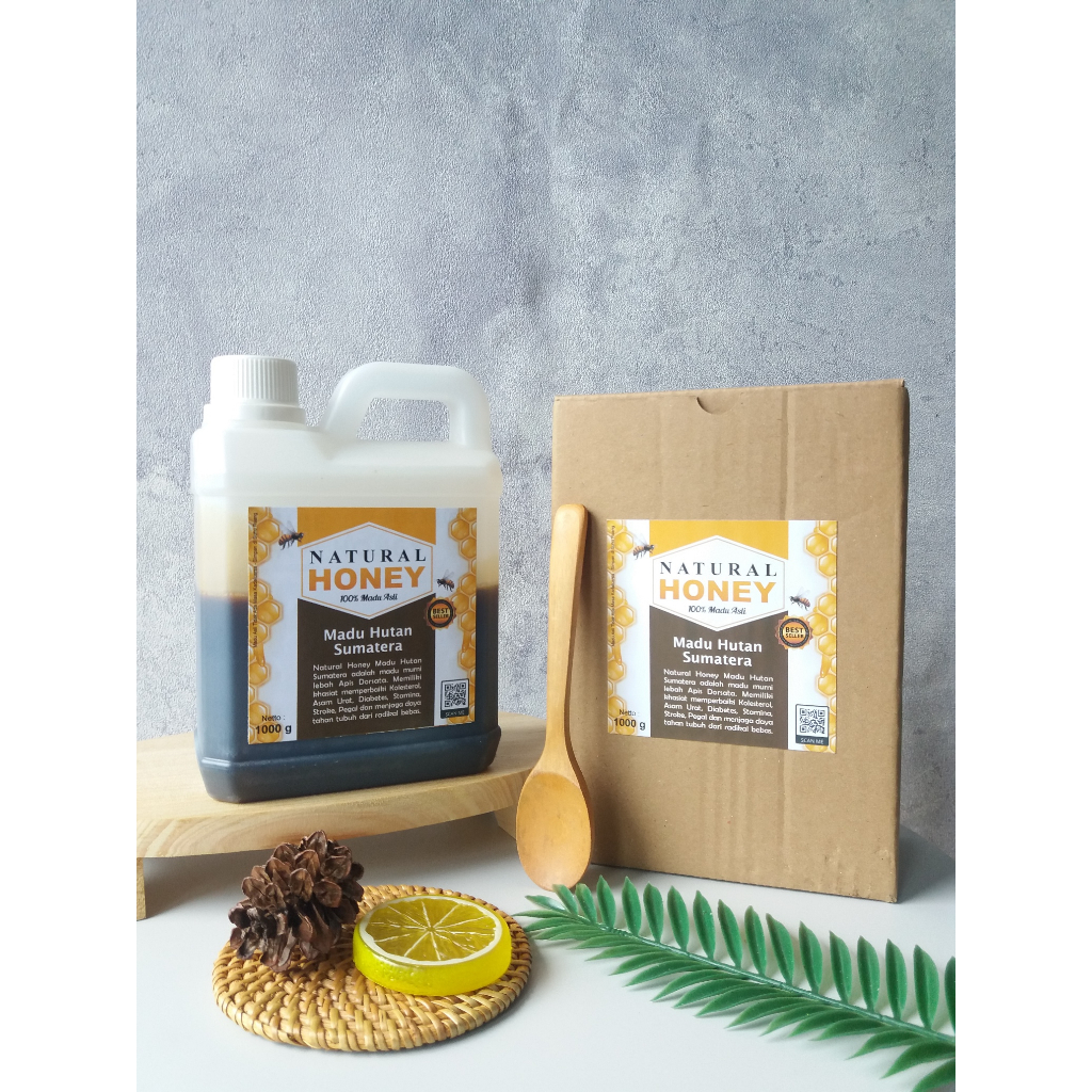

Raw Honey Madu Asli Peternakan Sendiri 1000 gram