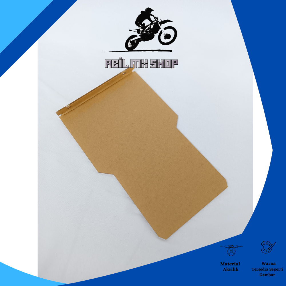 MUDFLAP AKRILIK VARIO 110 INJEKSI PANJANG MUDFLAP VARIO 110 FI