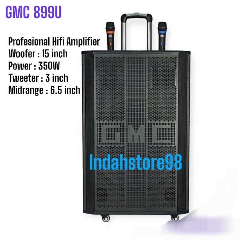 Speaker 15 Inch GMC 899U PRO Original Speaker Portable GMC 899U