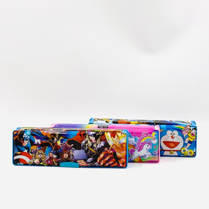 

Kotak Tempat Pensil Magnet Spiderman Frozen Avenger Unicorn Fancy 5