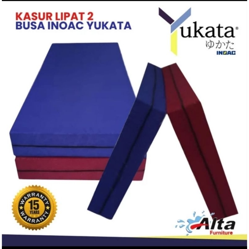 KASUR LIPAT 2 (LIPAT BUKU) INOAC YUKATA ORIGINAL/kasur lipat 2 (lipat buku) inoac yukata original