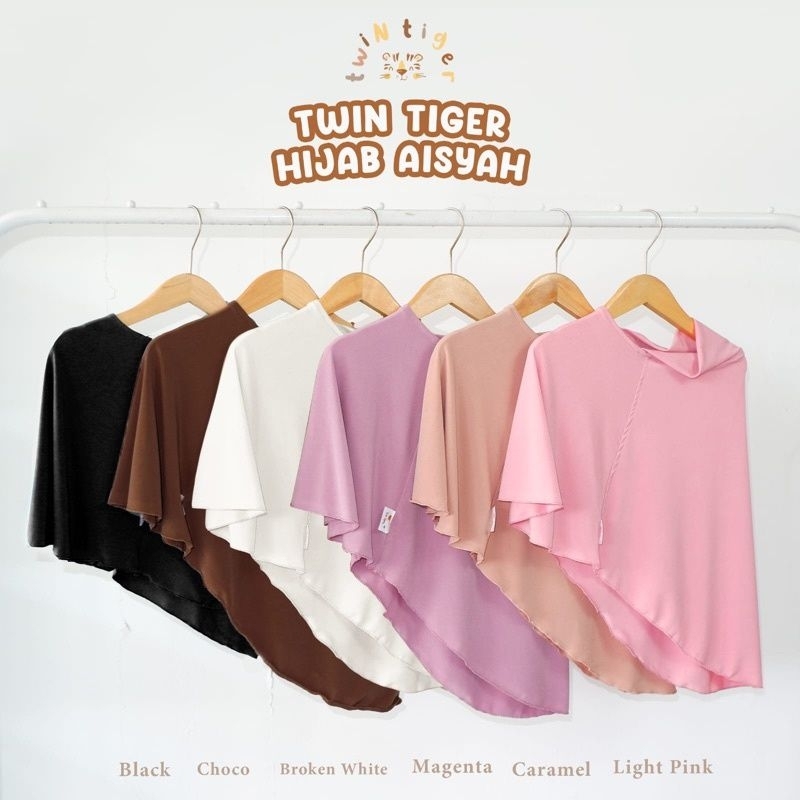 Twin Tiger Baby Hijab - Jilbab Baby