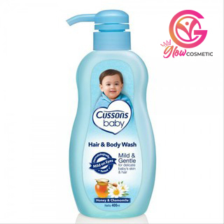 CUSSONS BABY HAIR &amp; BODY WASH MILD &amp; GENTLE 300ML