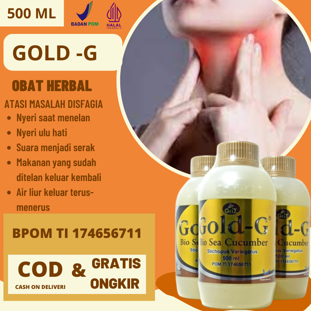 Obat Herbal Disfagia Susah Menelan Sakit Tenggorokan Batuk Kering Infeksi Tenggorokan Radang Tenggor