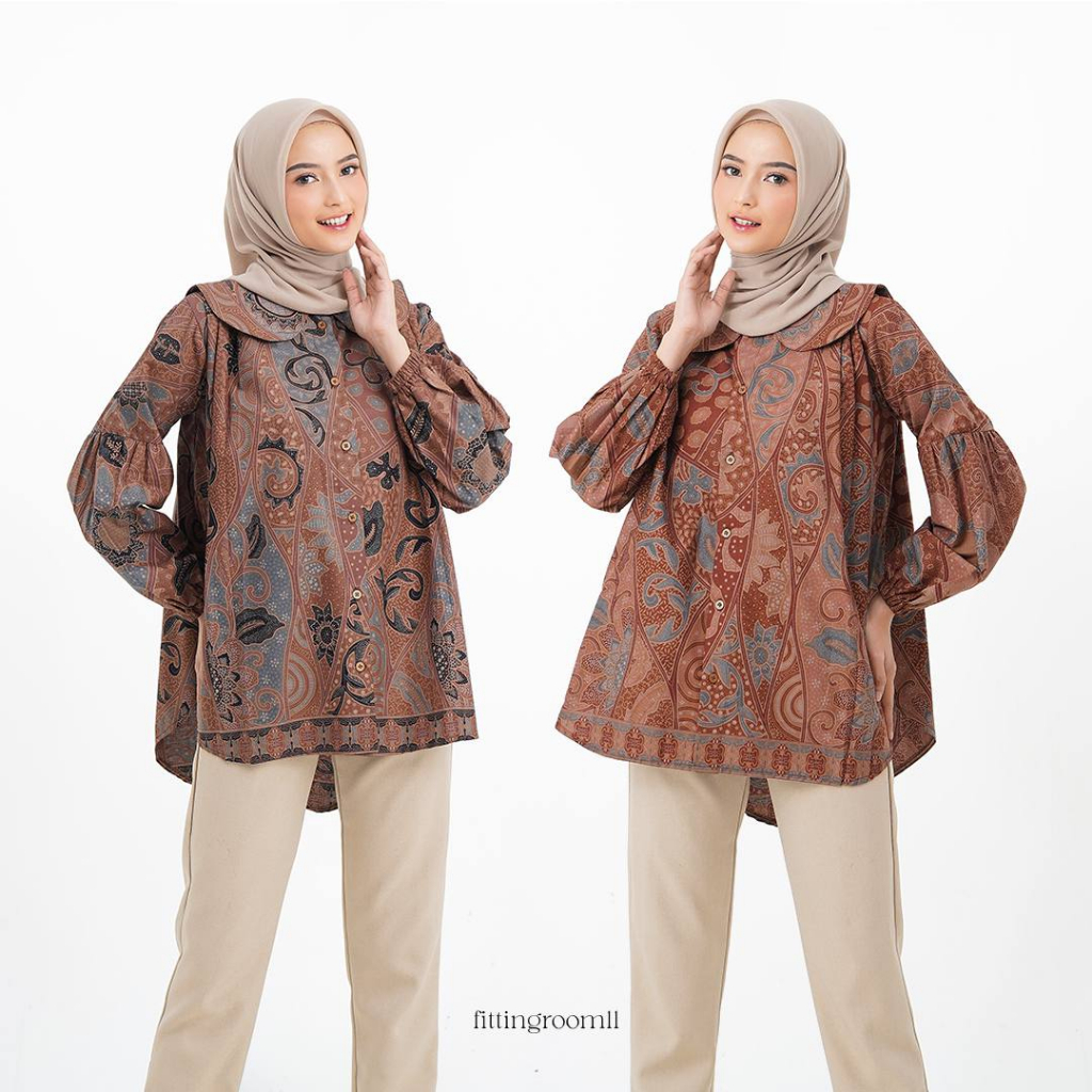 FITTINGROOM11 Batik - Harika Blouse New