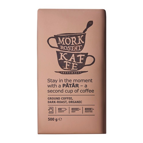 

Kopi filter dark roast organik utz 100% biji kopi arabica WEO IK4240