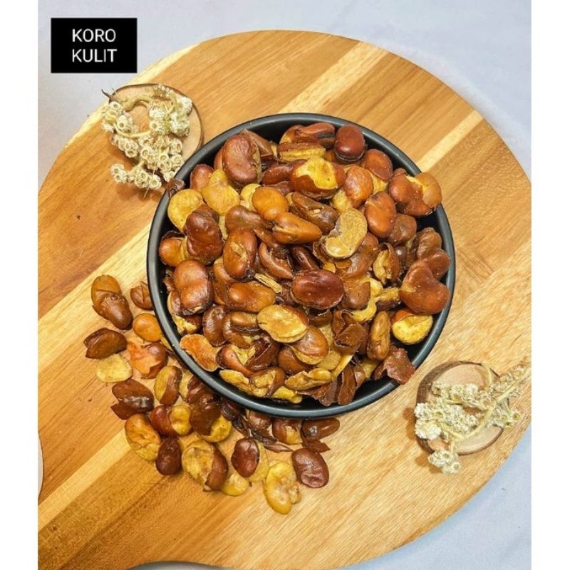 

kacang koro kulit