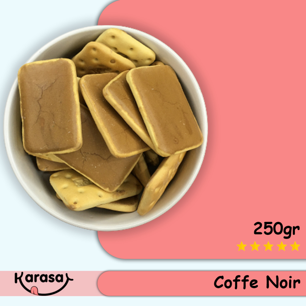 

Coffeenoir Biskuit Kopi 250gr - Kue Kering Rasa Kopi - Karasa