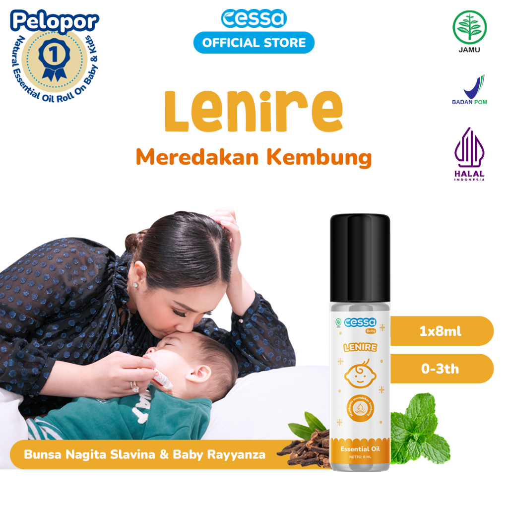 [RAMADAN SALE] Cessa Baby Lenire - Natural Essential Oil Meredakan Perut Kembung/Mual