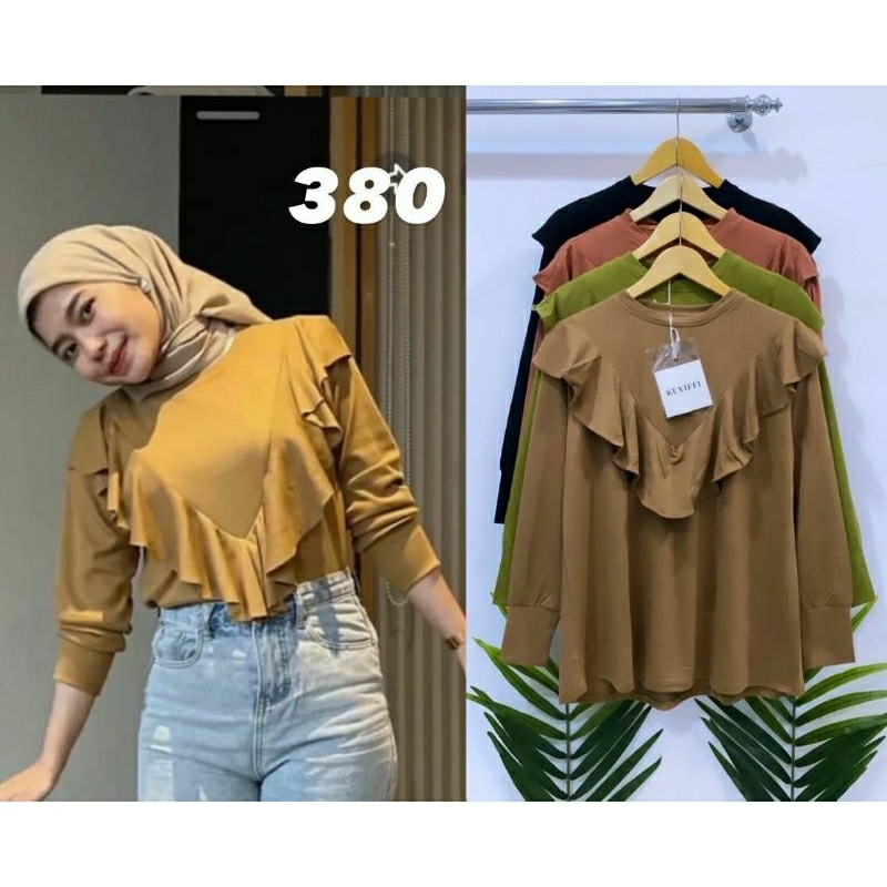 Atasan KUYIFEI//Blouse KUYIFEI 380//Blouse import premium