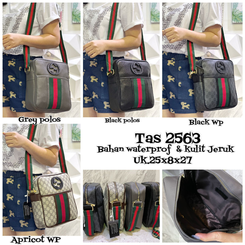 Tas Selempang Cowo GC | Sling Bag Pria Semi Premium #2563