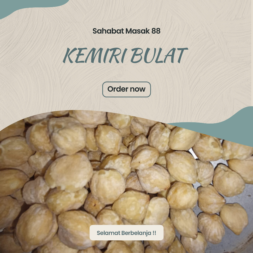 

KEMIRI BULAT 1 KG