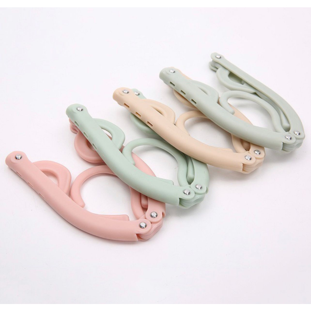 HANGER GANTUNGAN BAJU MAGIC LIPAT PORTABLE TRAVEL || HANGER BAJU LIPAT SERBAGUNA - BDC
