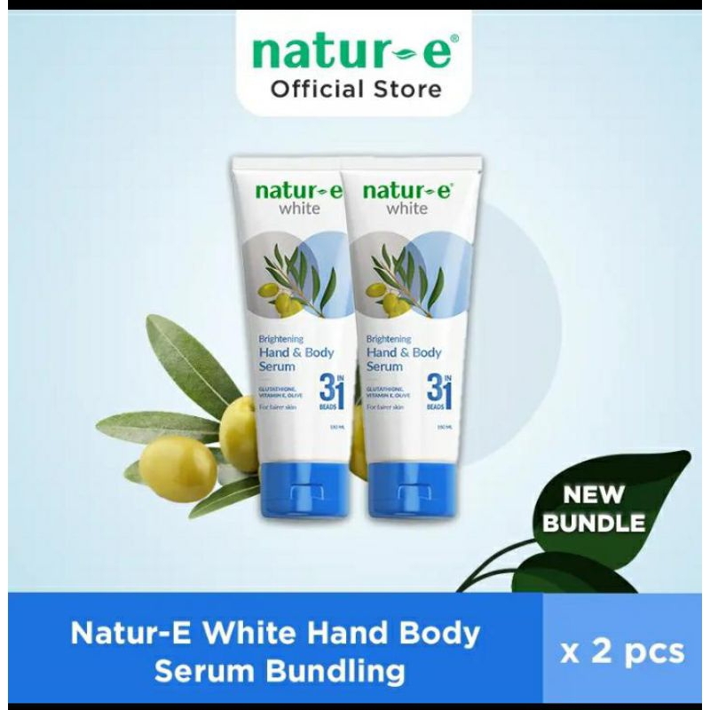 [Natur-E] Bundle Handbody serum white brightening - 2pcs