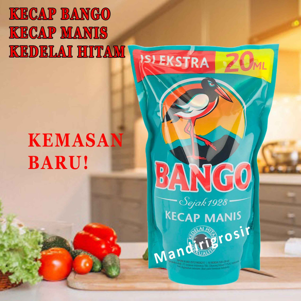 Kecap Manis * Bango * 520ml * Kecap