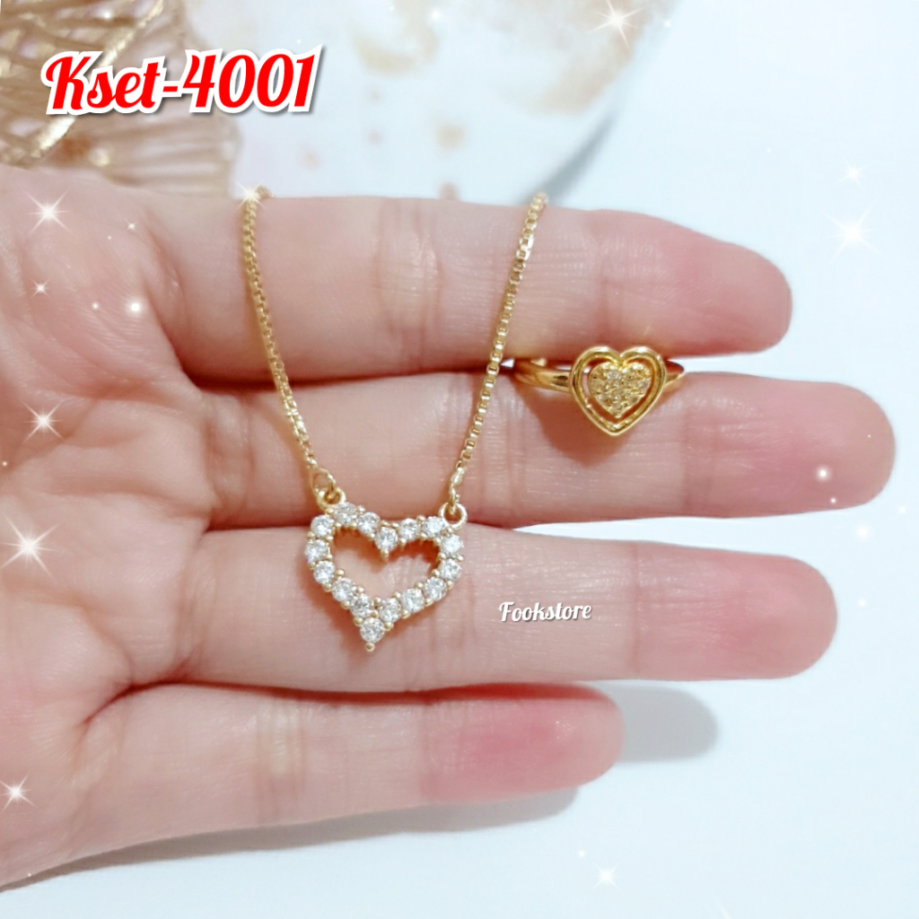 SET KALUNG ANAK GRATIS CINCIN CANTIK BUAT ANAK 3 - 6 THN XUPING