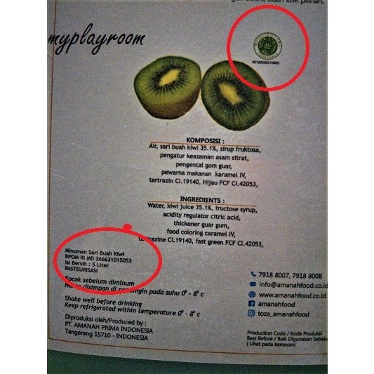 

Ay00! Jus TOZA 5 Liter - 5 Ltr TOZA Juice Khusus Luar Kota