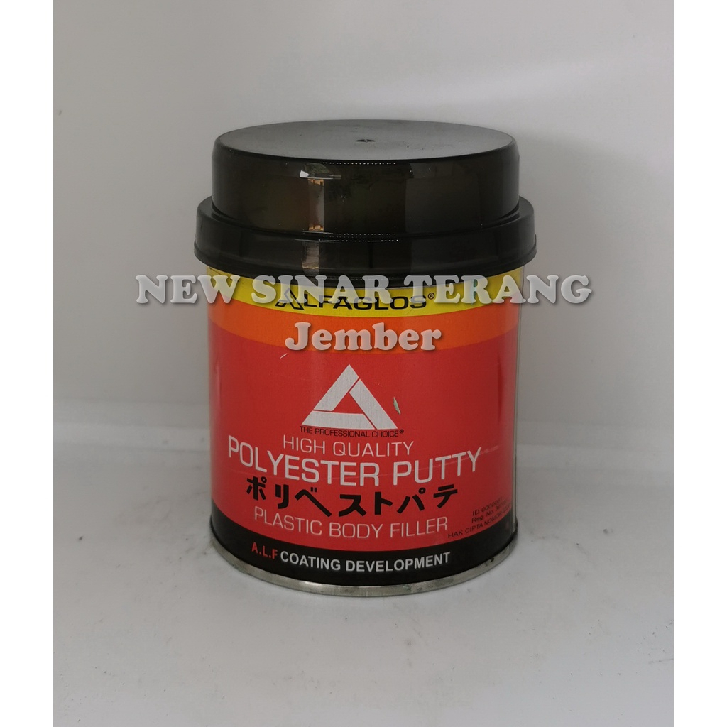 Dempul Mobil Alfaglos 250gr