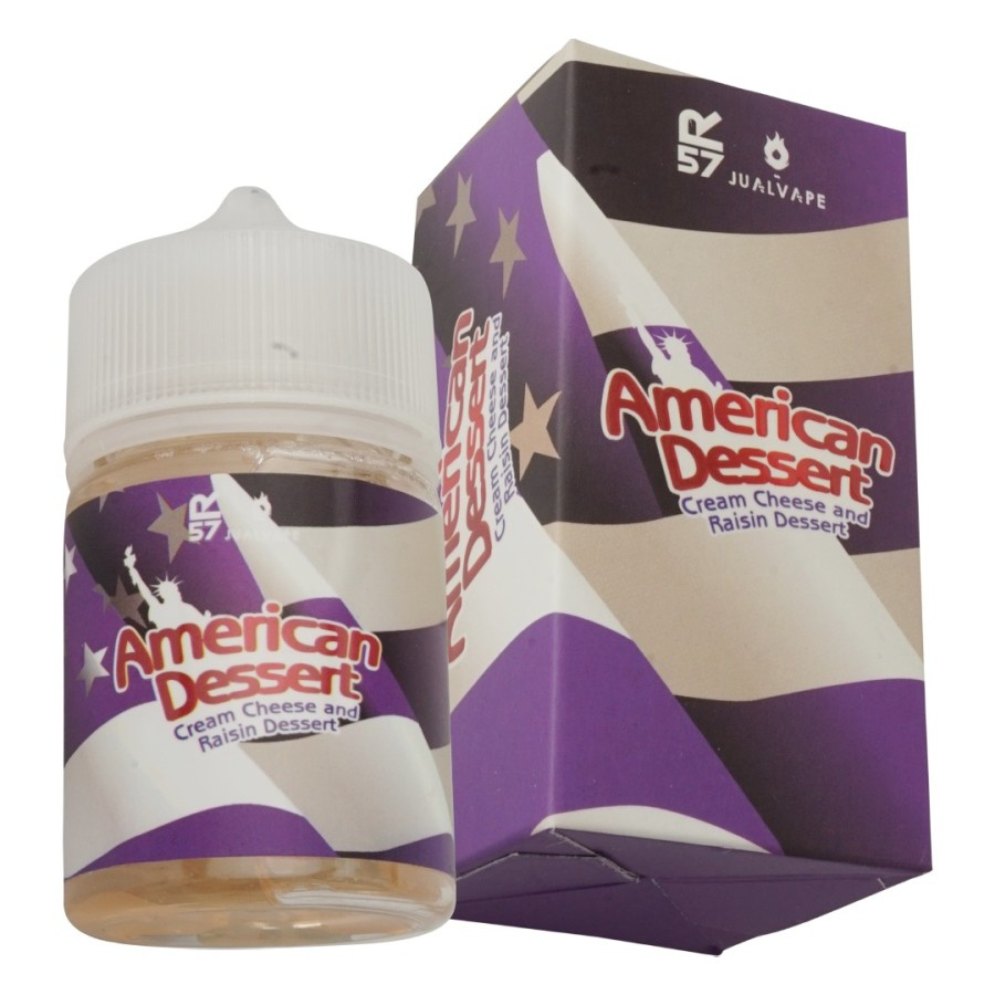 R57 American Dessert V2 Cream Cheese and Raisin 60ML by Hero57 x Jual Vape