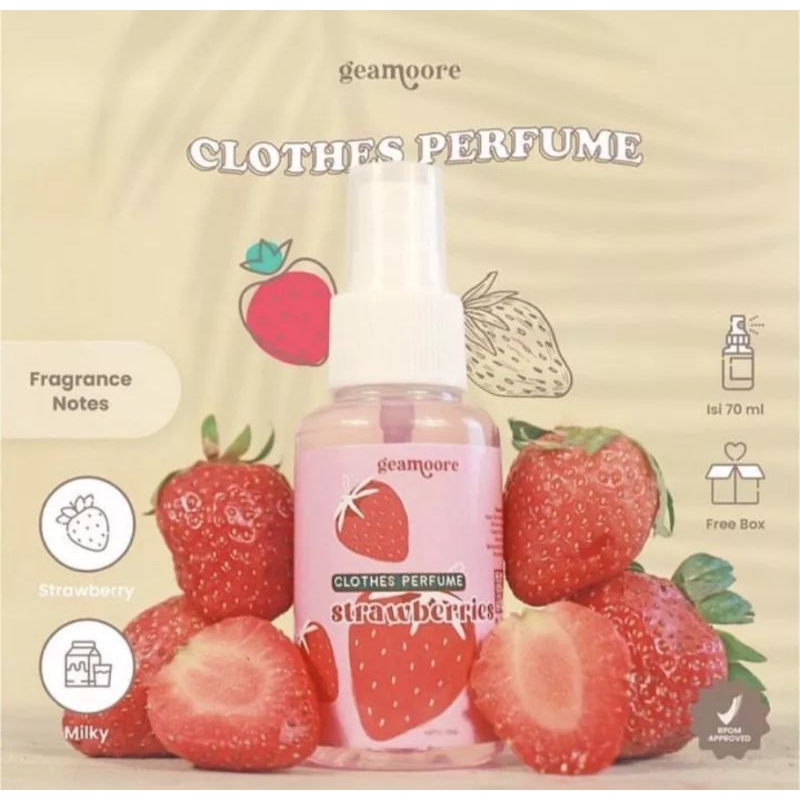 GEAMOORE CLOTHES PARFUME GEAMOR PARFUM BAJU HIJAB BANTAL