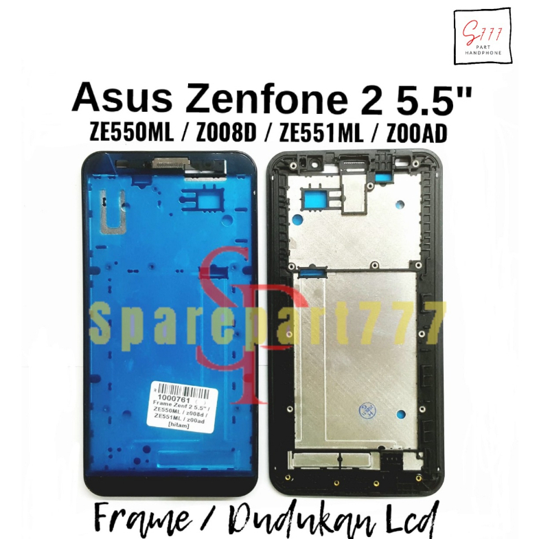 Middle Frame Dudukan Lcd & Mesin AS Zenfoen 2 5.5" ZE550ML / Z008D / ZE551ML / Z00AD / Bejel Bezel B