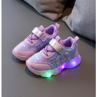 Sepatu anak led sneaker 7654