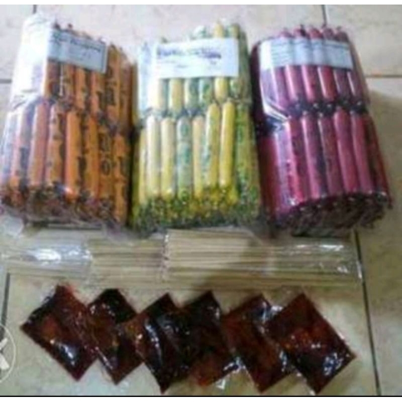 

Gaga sosis panggang 50 pcs + tusukan + sambal