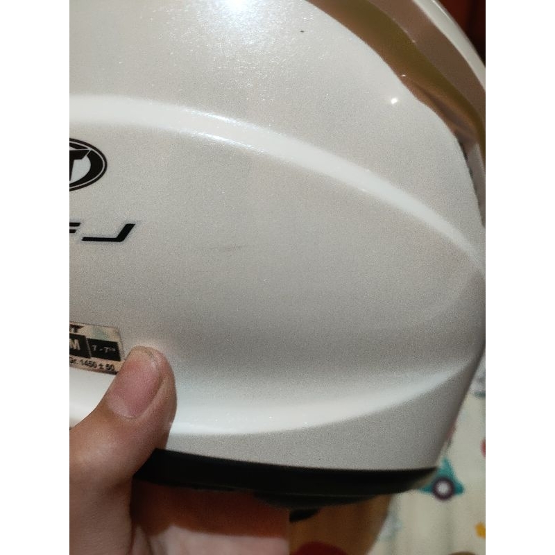 KYT NFJ PLAIN WHITE SECOND
