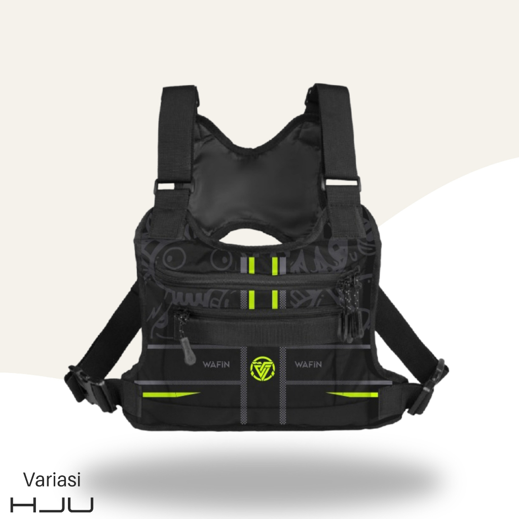 Tas dada pria rompi tactical chest bag pelindung dada chestbag motor