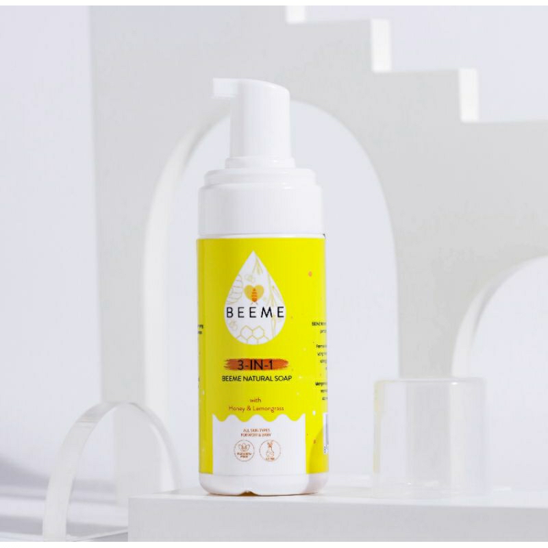 BEEME NATURAL SOAP 3 IN 1