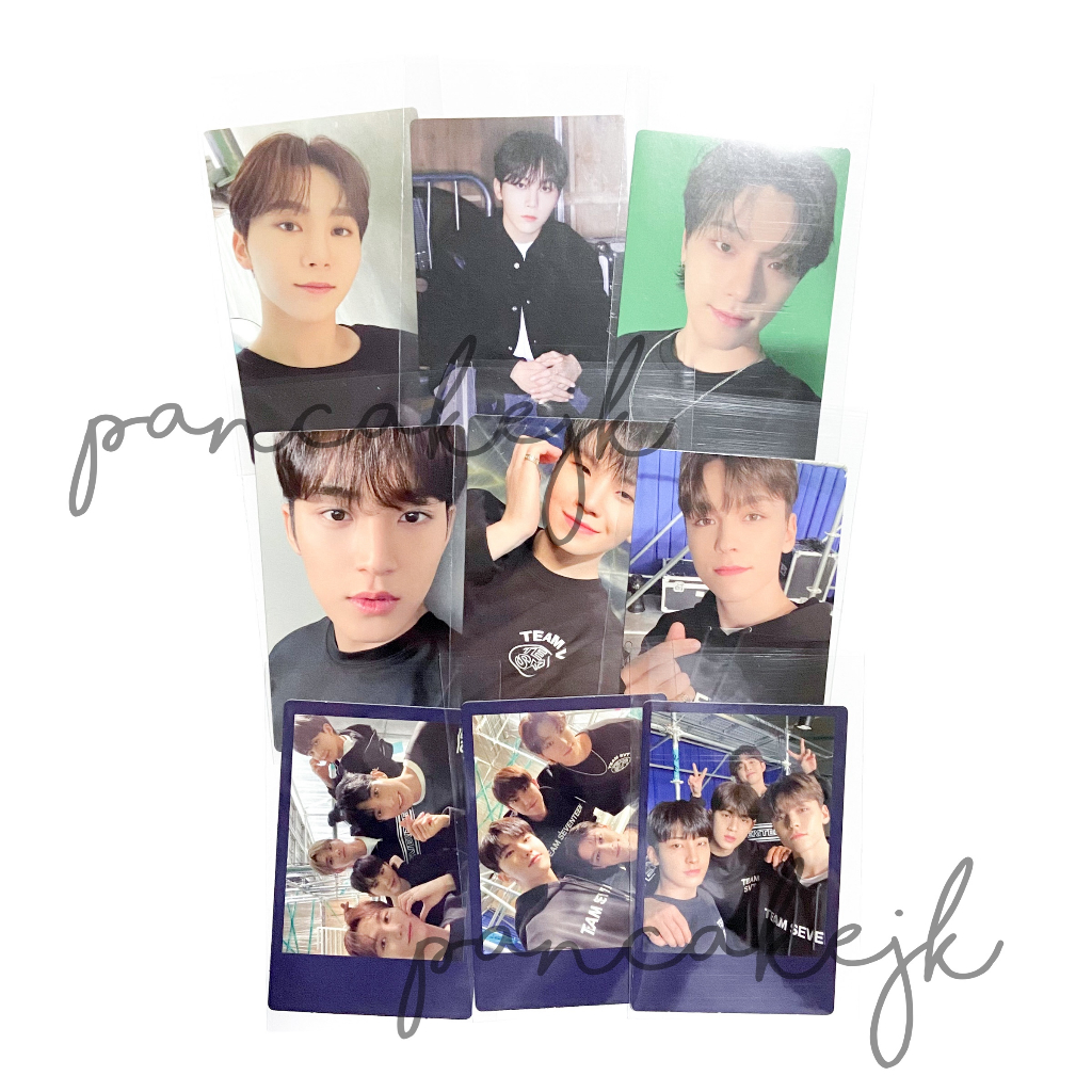 [ READY‼️ ] seventeen tc trading card caratland 2022 [ scoups woozi scoups jun joshua seungkwan dino