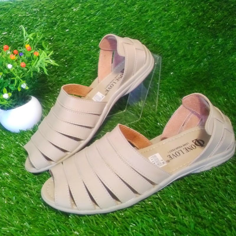 One Love Sepatu Wanita Wedges Original Terbaru aneka model dan warna ready Medan