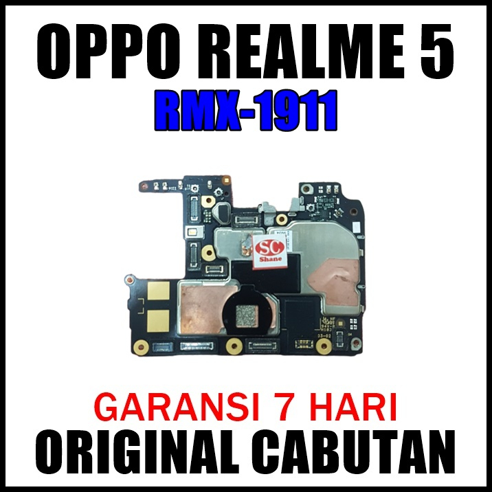 MESIN REALME 5 RMX1911 NYALA STUCK LOGO REALME BAHAN ORI CABUTAN