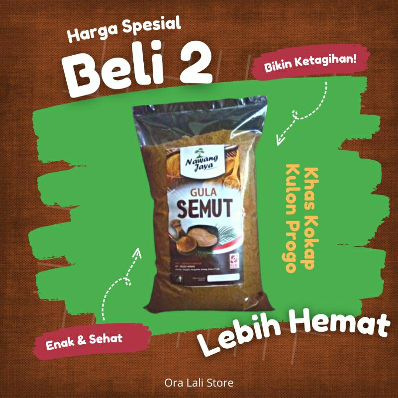 Gula Semut ( Gula Jawa Halus ) asli Kokap-Kulon Progo