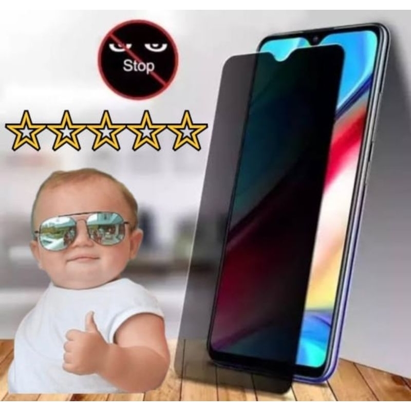 Anti Spy Kaca Tempered Glass Anti-Spy Privacy Oppo All Tipe / Pelindung Layar Handphone Oppo Privacy Anti Spy / Bahan Pengaman Layar Handphone Tempered Kaca Privacy Anti-Spy / Tempered Glass Privacy Anti Spy OPPO ALL TIPE / TG TEMPERED GLASS Anti-Spy OPPO