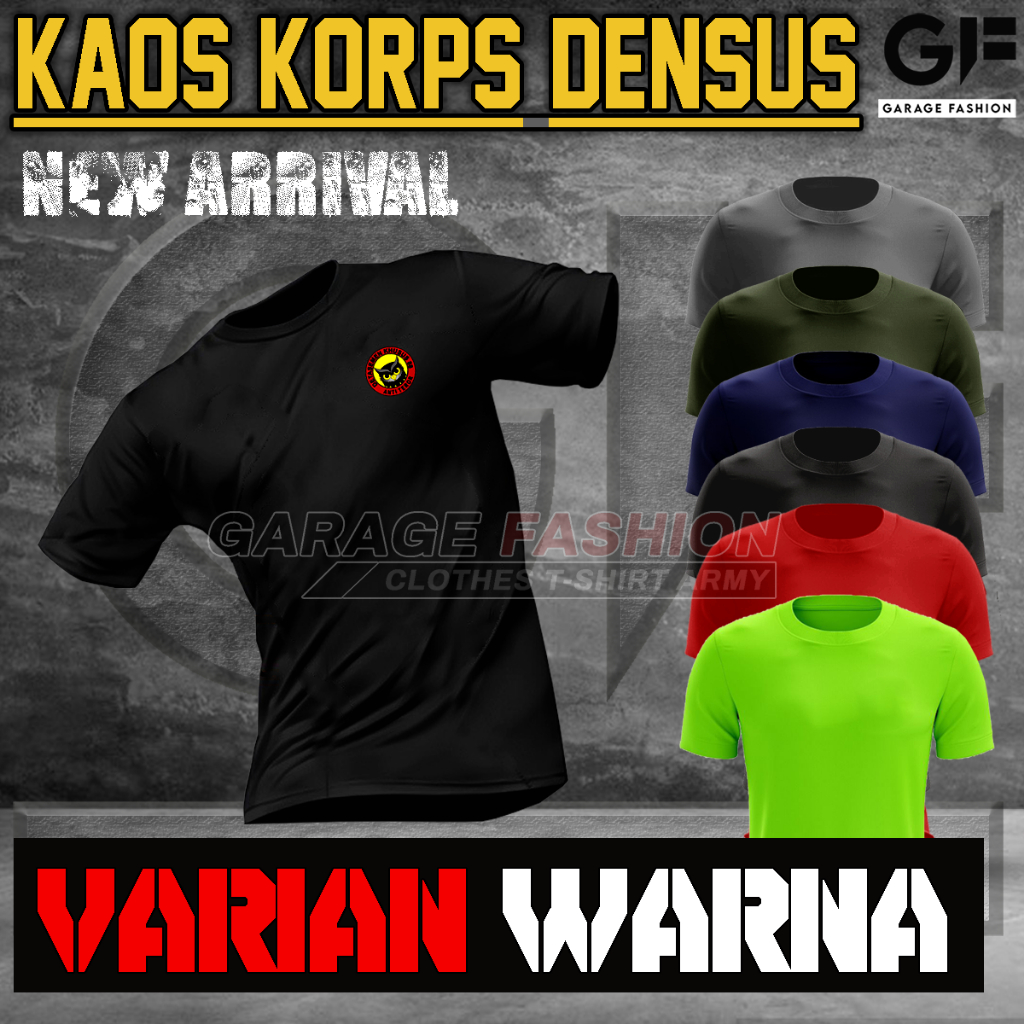Kaos Densus 88 / Baju Densus 88 / Kaos Jersey Densus 88 / Baju Latihan Densus / Bahan Dryfit / COD