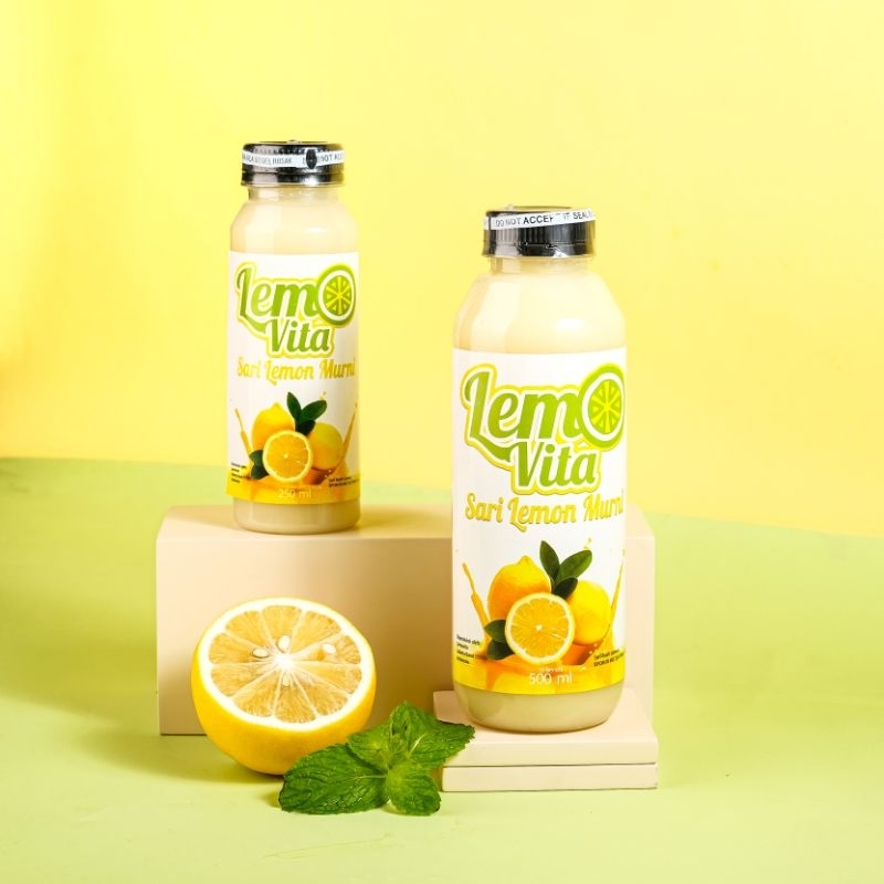 

BPOM HALAL LEMOVITA 100% SARI LEMON MURNI