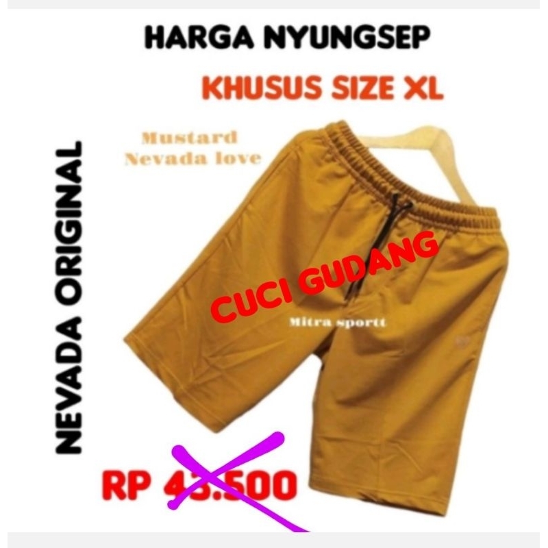 mitra sportt .. ( akun asli ) ..celana kolor pendek Nevada original pria dan wanita  dewasa . ( khus