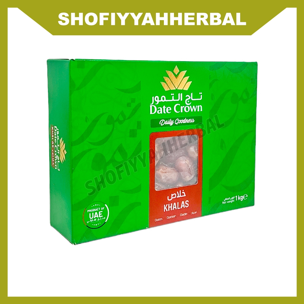 

kurma date crown khalas 1 kg