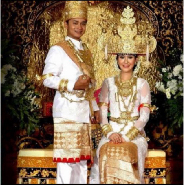 Siger Lampung Pengantin / Mahkota Adat Lampung / Sunting Lampung