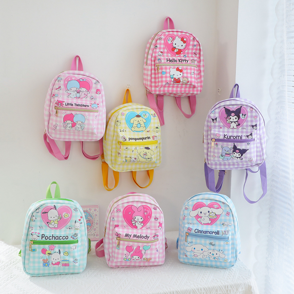 Sanrio Junior Backpack classic pastel waterproof