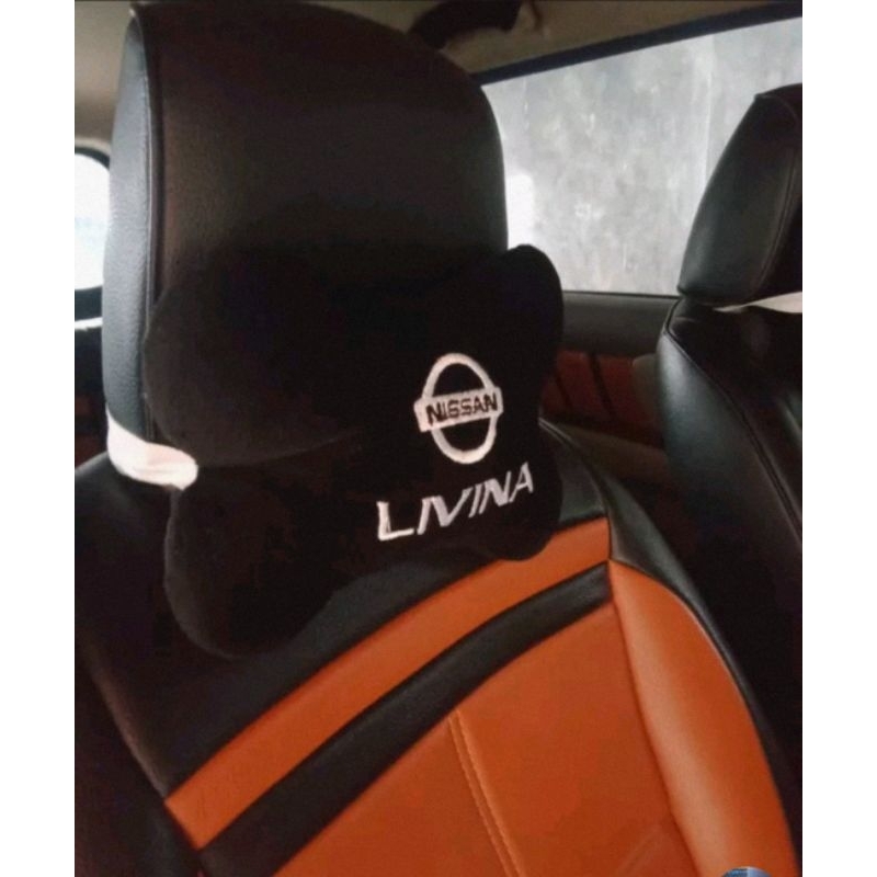 Bantal sabuk mobil kanan kiri 1 set