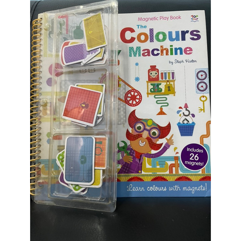 Magnetic Play Book The Colours Machine