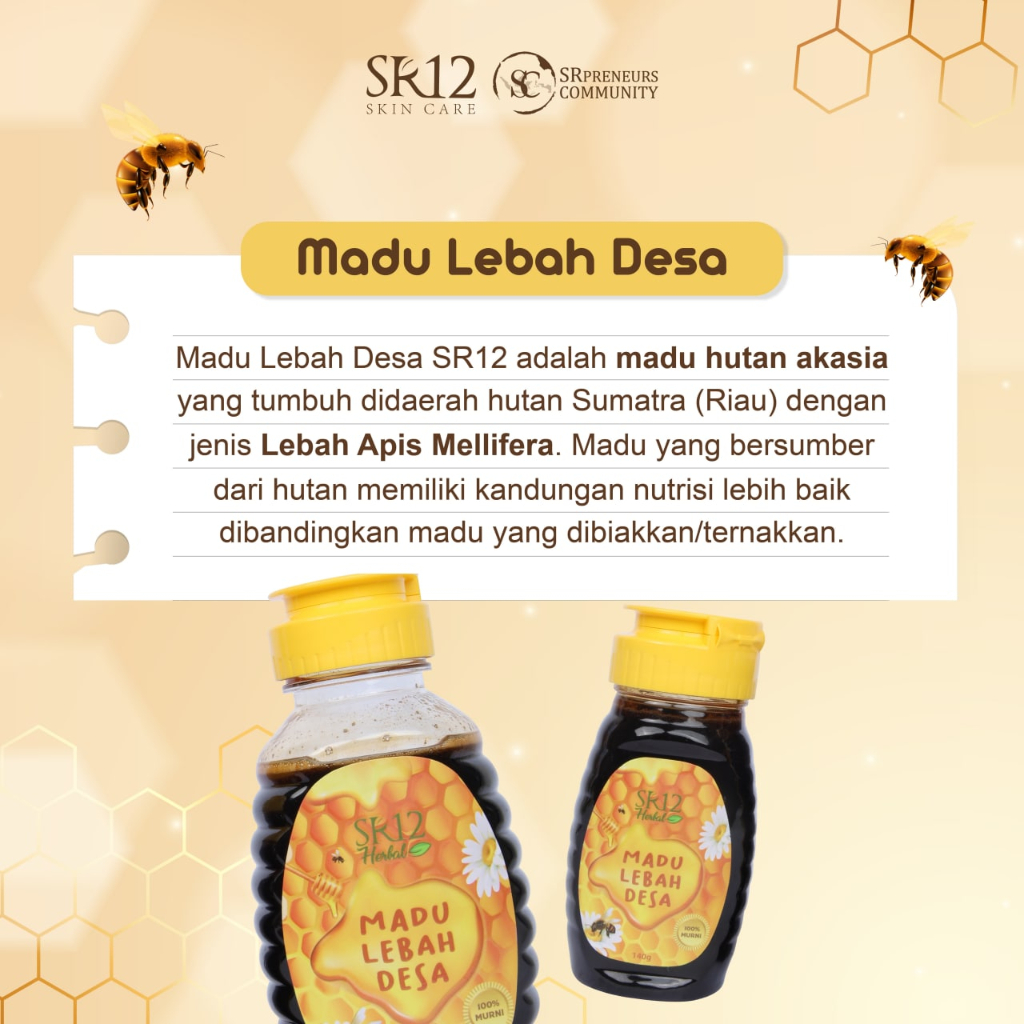 

MADU ASLI // MADU LEBAH DESA SR12 !!