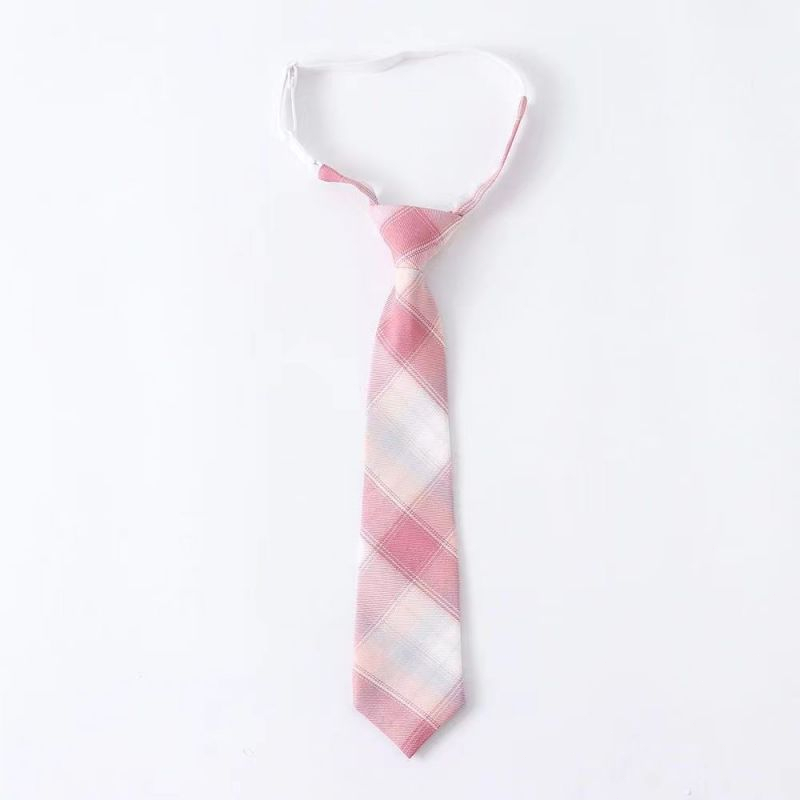 Dasi Wanita Seragam Sekolah Women'S Solid Color Neck ​Tie Sekolah College Malas Dasi Kecil Dasi