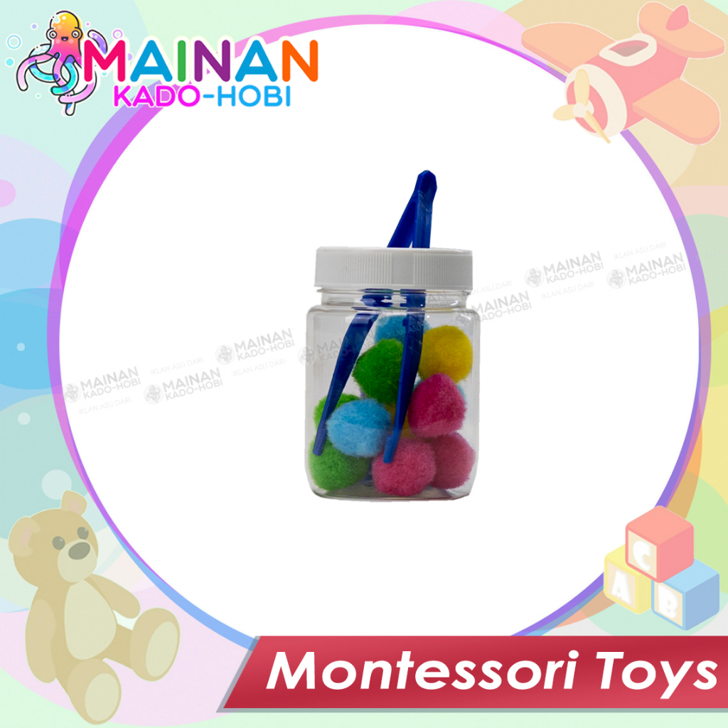 HOBI MAINAN ANAK MONTESSORI KAWAT BULU MERCY PIPE CLEANER KERAJINAN ART SENI