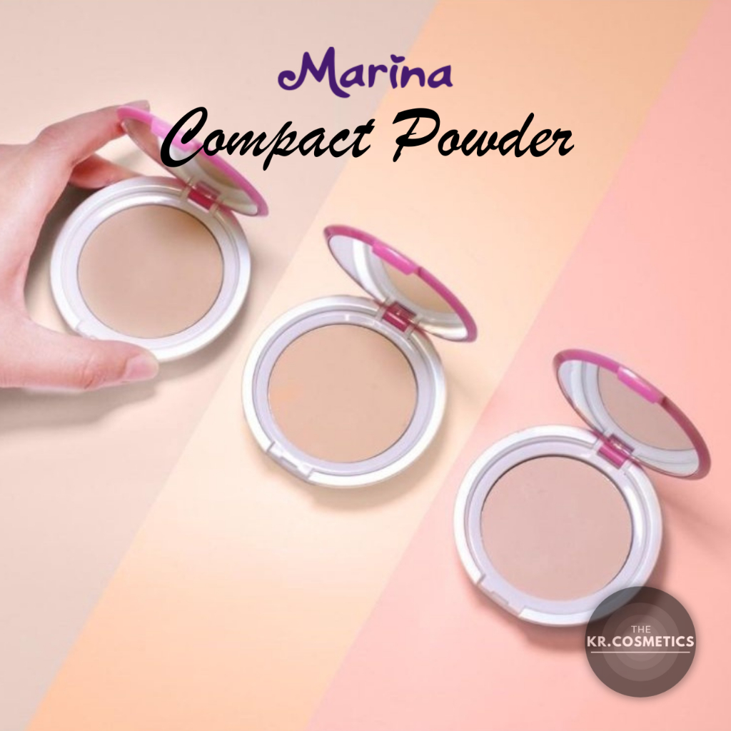 MARINA compact powder uv protection bedak padat 12 gr