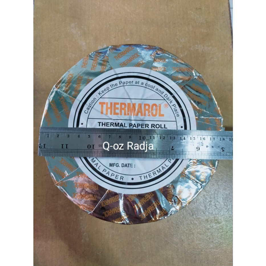

Thermal Paper Roll Parkir 80 mm x D 180 mm - 1" THERMAROL