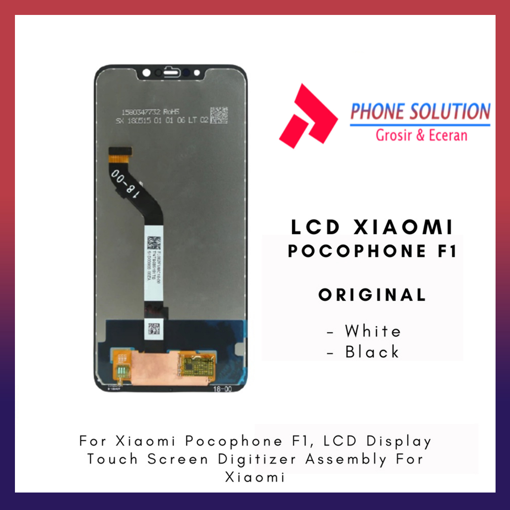 LCD Xiaomi Pocophone F1 Original 100% Fullset Touchscreen // Supplier LCD Xiaomi - Garansi 1 Bulan