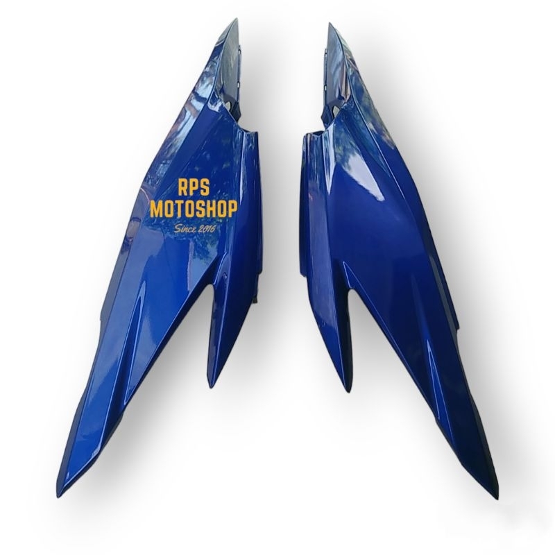 body kanan kiri vario 125 super old warna biru original 83500/83600-KZR-600PTB